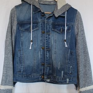Denim Jacket Hoodie